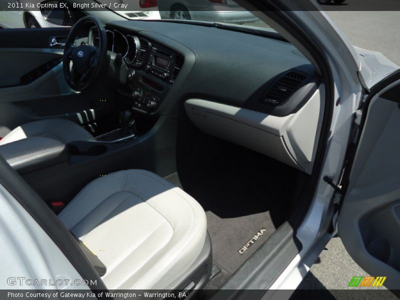 Bright Silver / Gray 2011 Kia Optima EX