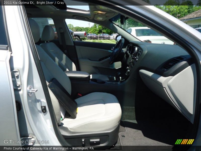 Bright Silver / Gray 2011 Kia Optima EX