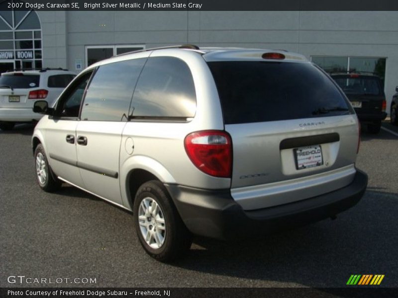 Bright Silver Metallic / Medium Slate Gray 2007 Dodge Caravan SE