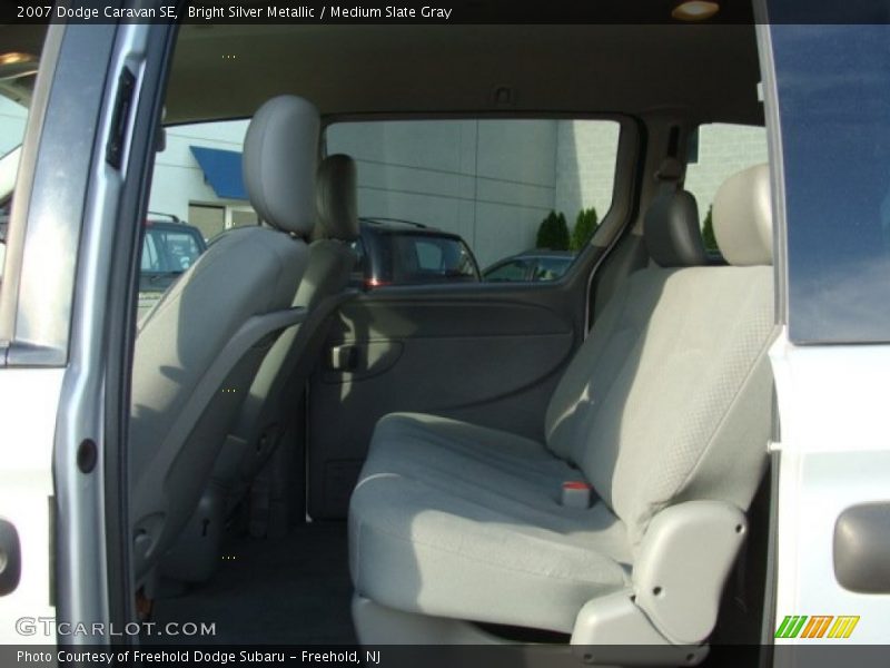 Bright Silver Metallic / Medium Slate Gray 2007 Dodge Caravan SE