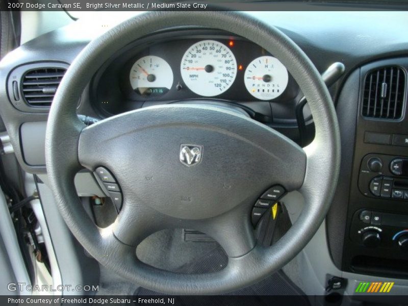 Bright Silver Metallic / Medium Slate Gray 2007 Dodge Caravan SE
