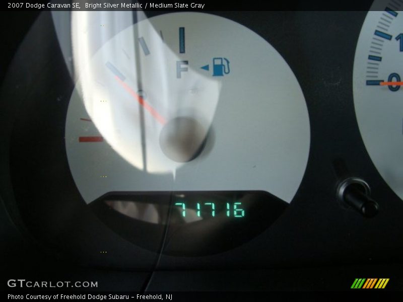 Bright Silver Metallic / Medium Slate Gray 2007 Dodge Caravan SE