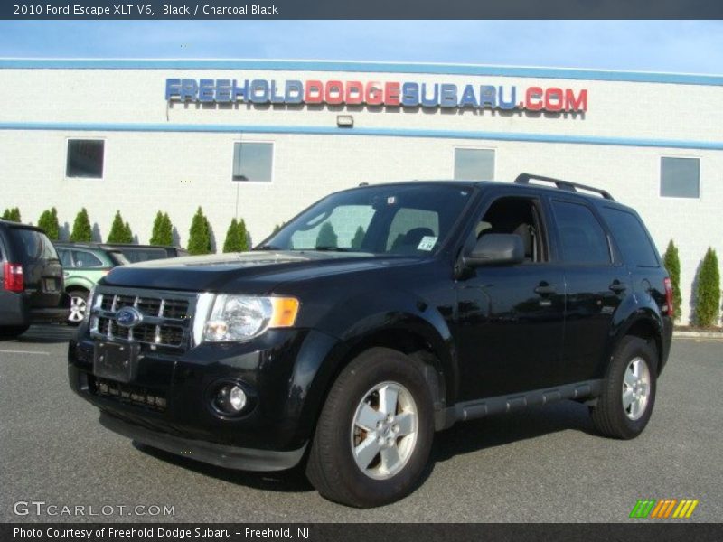 Black / Charcoal Black 2010 Ford Escape XLT V6