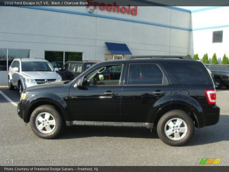 Black / Charcoal Black 2010 Ford Escape XLT V6