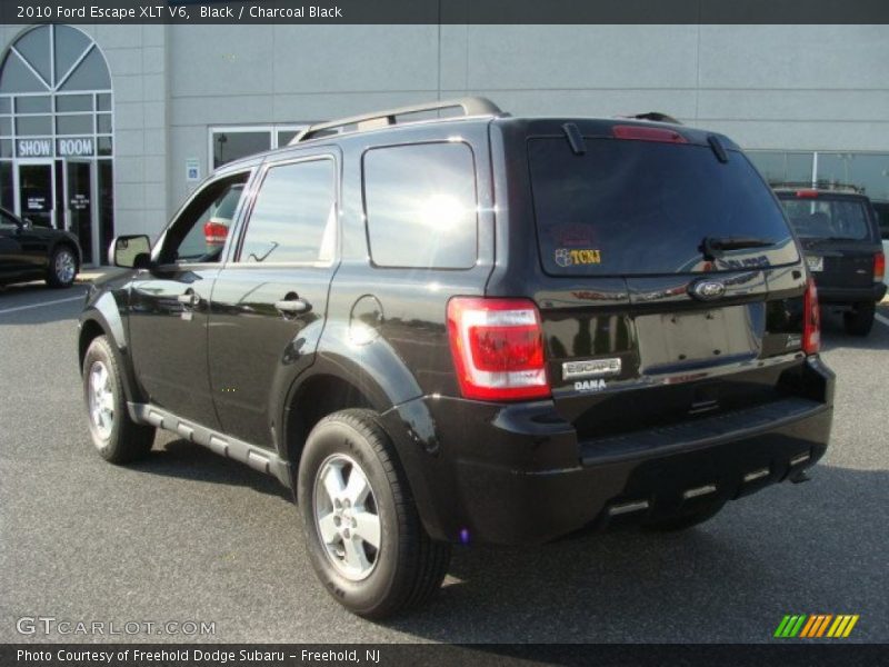 Black / Charcoal Black 2010 Ford Escape XLT V6