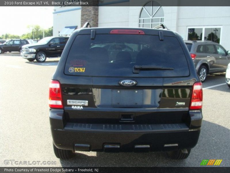 Black / Charcoal Black 2010 Ford Escape XLT V6