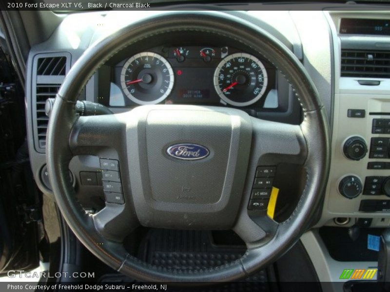 Black / Charcoal Black 2010 Ford Escape XLT V6