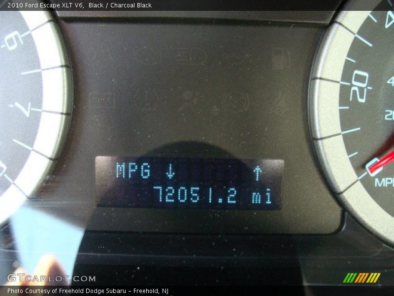 Black / Charcoal Black 2010 Ford Escape XLT V6