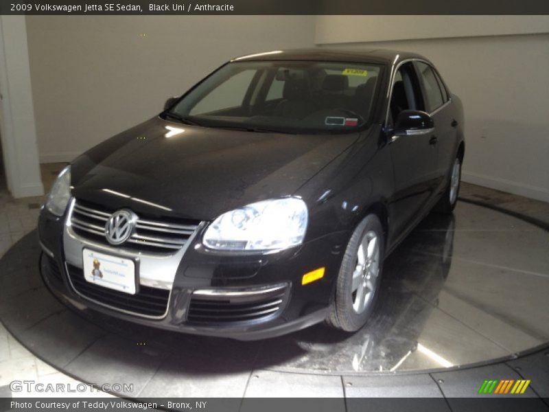 Black Uni / Anthracite 2009 Volkswagen Jetta SE Sedan