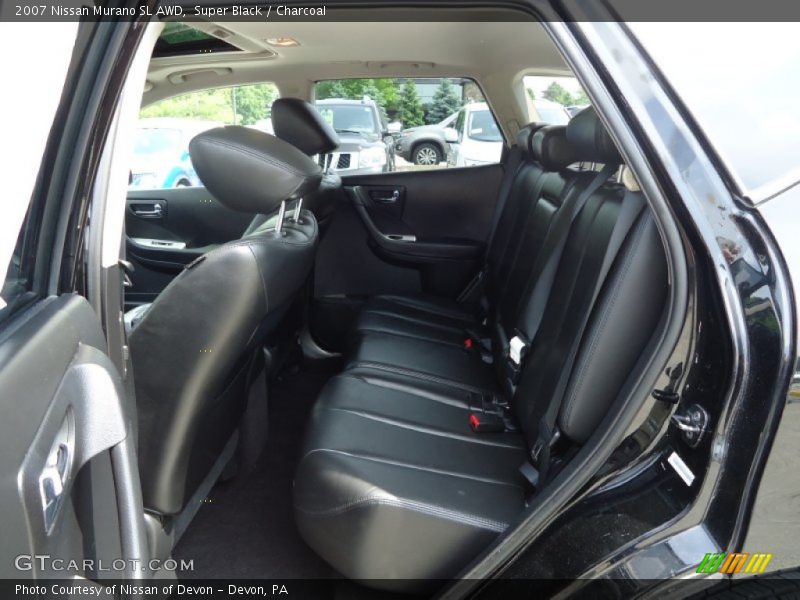 Super Black / Charcoal 2007 Nissan Murano SL AWD