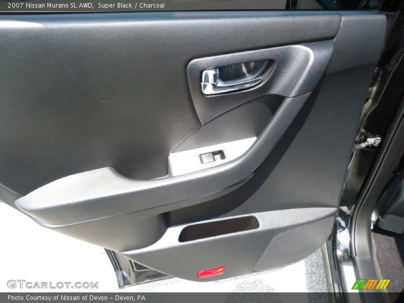 Super Black / Charcoal 2007 Nissan Murano SL AWD