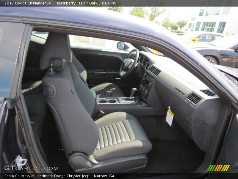 Blackberry Pearl / Dark Slate Gray 2012 Dodge Challenger SXT