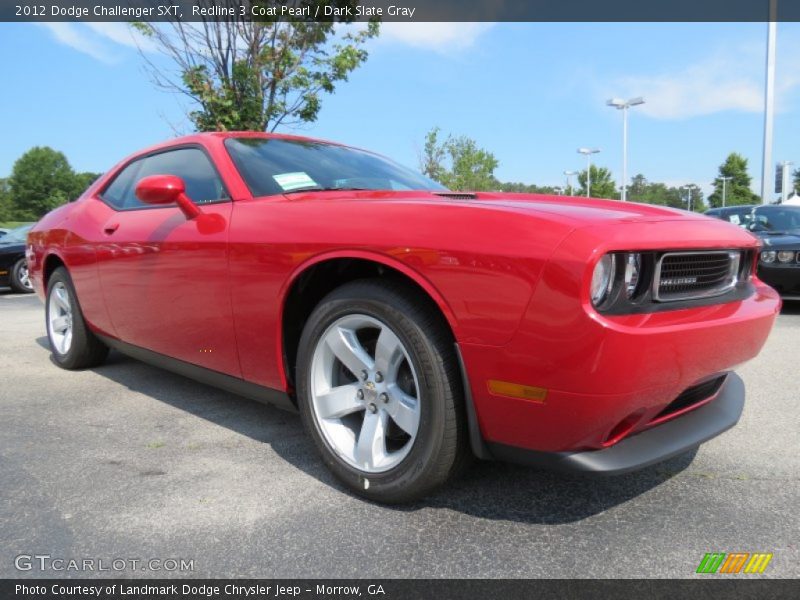 Redline 3 Coat Pearl / Dark Slate Gray 2012 Dodge Challenger SXT