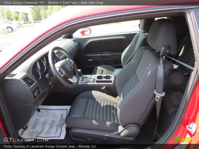 Redline 3 Coat Pearl / Dark Slate Gray 2012 Dodge Challenger SXT