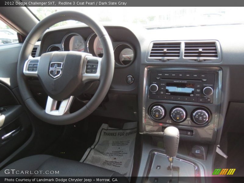 Redline 3 Coat Pearl / Dark Slate Gray 2012 Dodge Challenger SXT