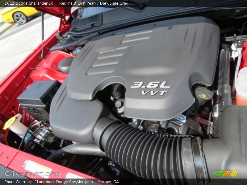 Redline 3 Coat Pearl / Dark Slate Gray 2012 Dodge Challenger SXT