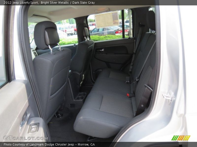 Bright Silver Metallic / Dark Slate Gray 2012 Jeep Liberty Sport