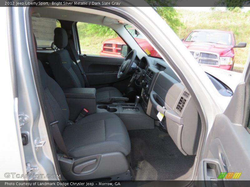 Bright Silver Metallic / Dark Slate Gray 2012 Jeep Liberty Sport