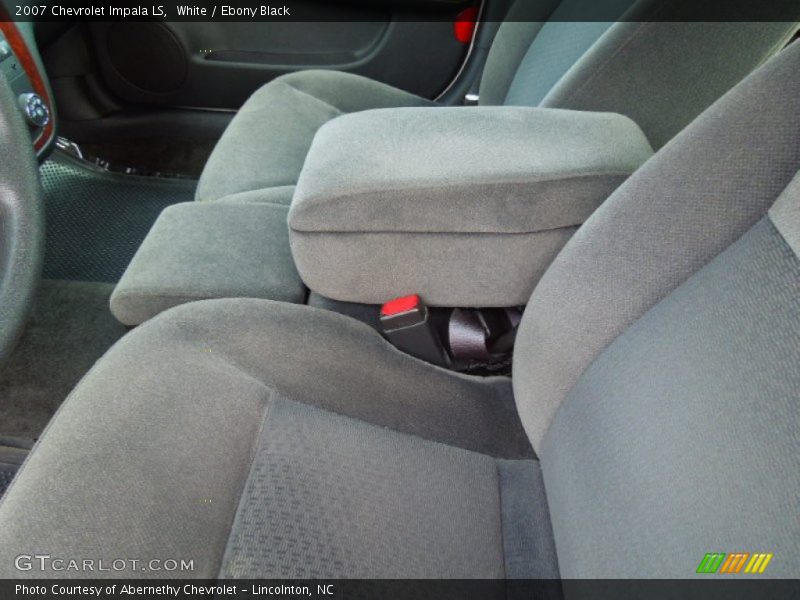 White / Ebony Black 2007 Chevrolet Impala LS