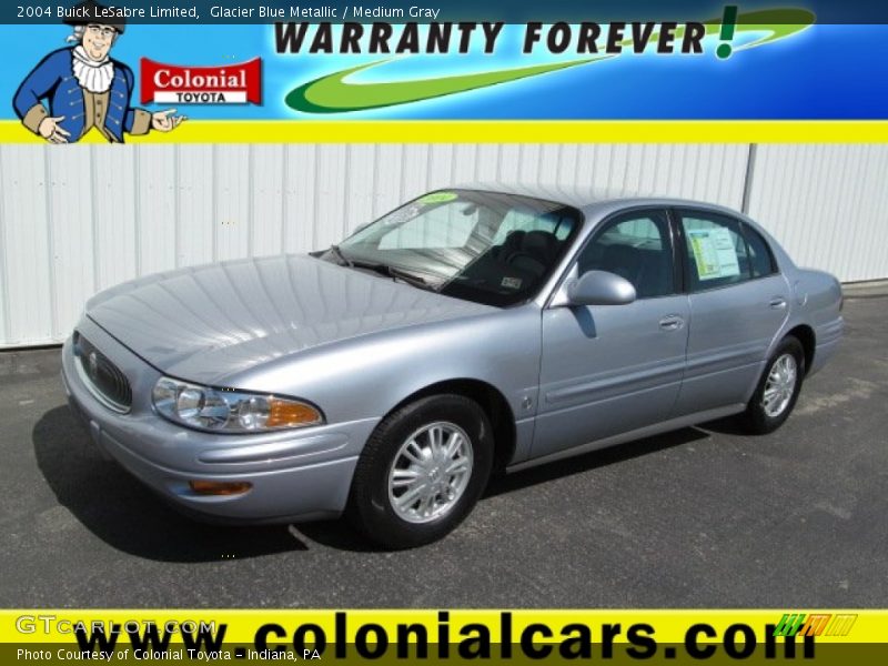 Glacier Blue Metallic / Medium Gray 2004 Buick LeSabre Limited