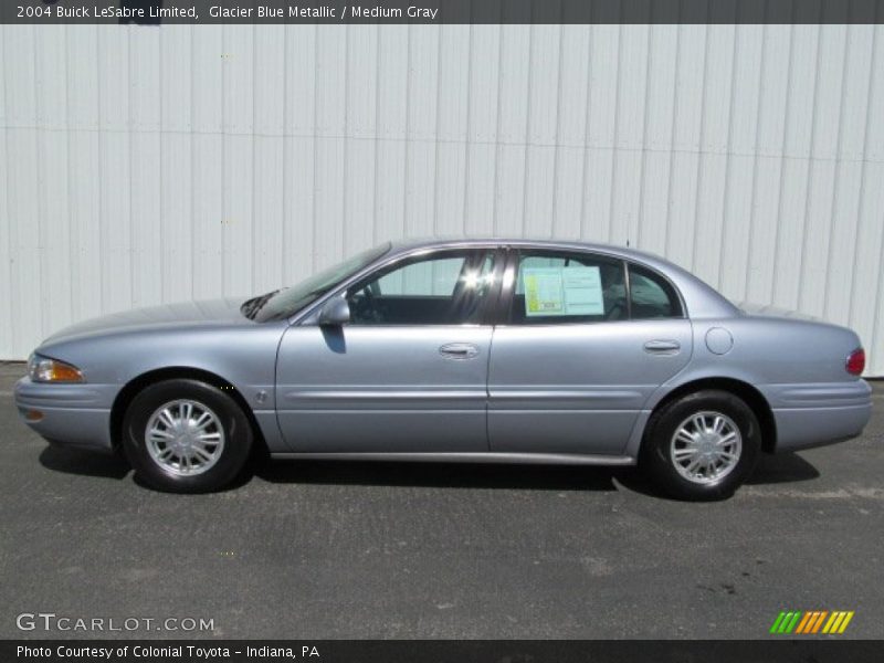 Glacier Blue Metallic / Medium Gray 2004 Buick LeSabre Limited