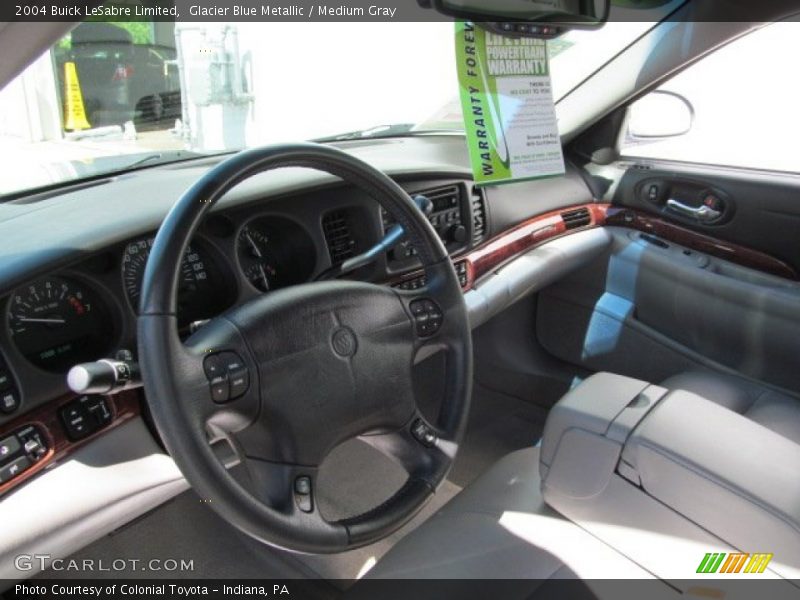 Glacier Blue Metallic / Medium Gray 2004 Buick LeSabre Limited