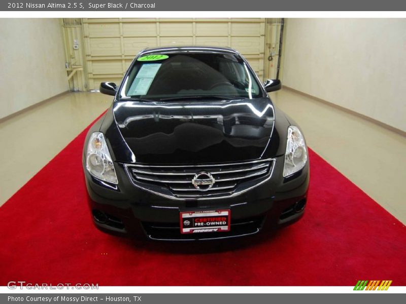Super Black / Charcoal 2012 Nissan Altima 2.5 S