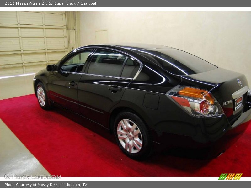Super Black / Charcoal 2012 Nissan Altima 2.5 S
