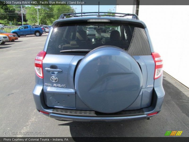 Pacific Blue Metallic / Sand Beige 2009 Toyota RAV4 4WD