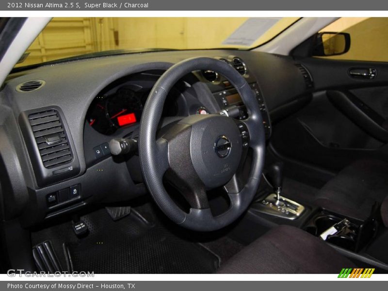Super Black / Charcoal 2012 Nissan Altima 2.5 S