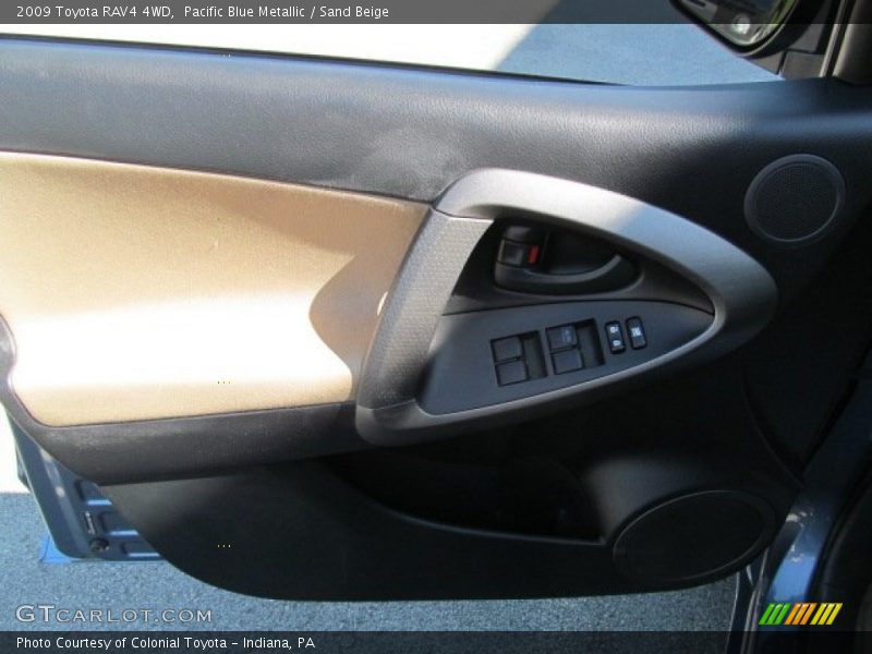 Pacific Blue Metallic / Sand Beige 2009 Toyota RAV4 4WD