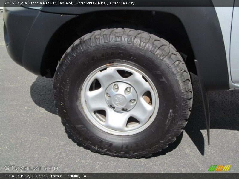 Silver Streak Mica / Graphite Gray 2006 Toyota Tacoma Regular Cab 4x4