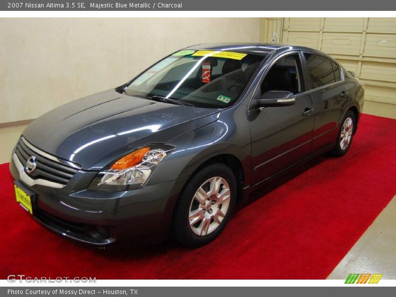 Majestic Blue Metallic / Charcoal 2007 Nissan Altima 3.5 SE