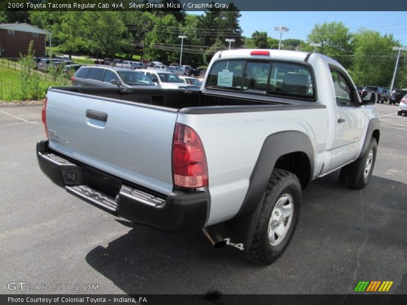 Silver Streak Mica / Graphite Gray 2006 Toyota Tacoma Regular Cab 4x4
