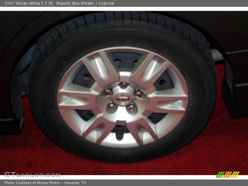Majestic Blue Metallic / Charcoal 2007 Nissan Altima 3.5 SE