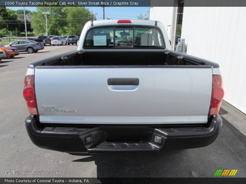Silver Streak Mica / Graphite Gray 2006 Toyota Tacoma Regular Cab 4x4