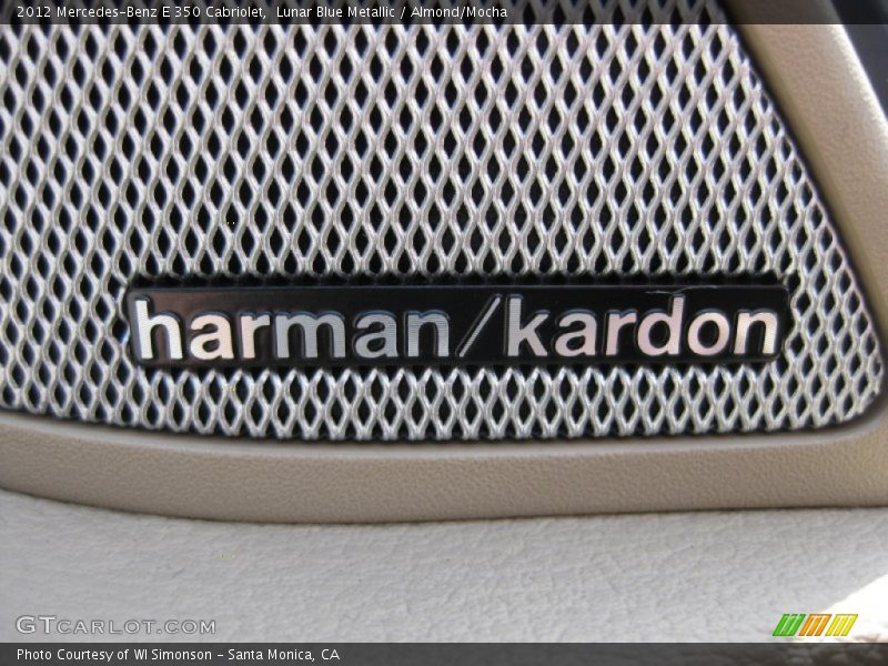 Lunar Blue Metallic / Almond/Mocha 2012 Mercedes-Benz E 350 Cabriolet