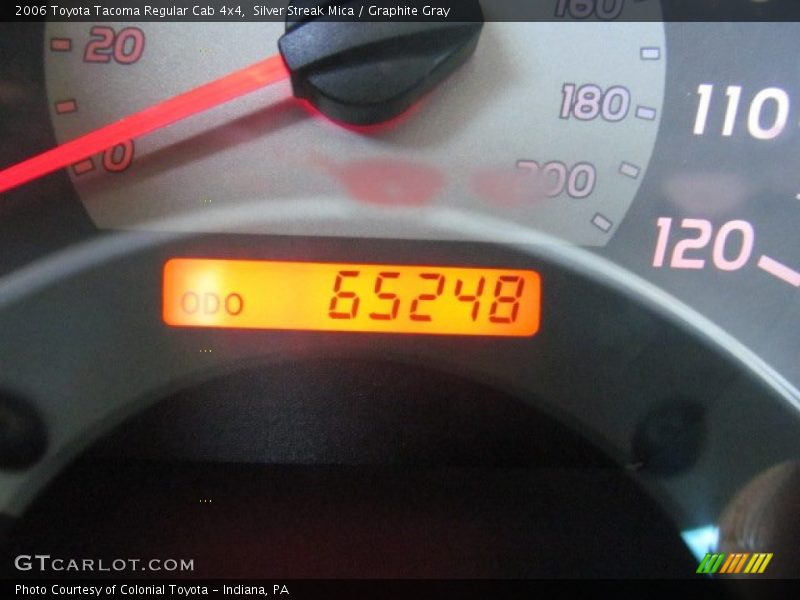 Silver Streak Mica / Graphite Gray 2006 Toyota Tacoma Regular Cab 4x4