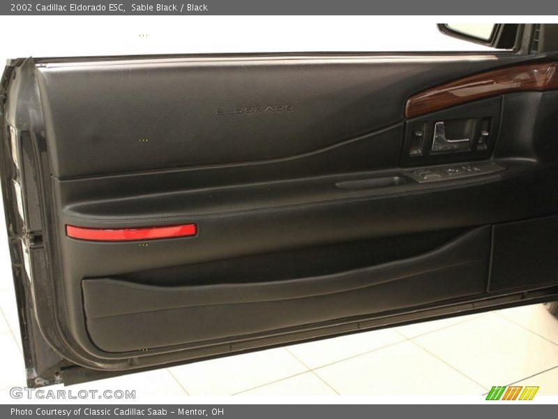 Sable Black / Black 2002 Cadillac Eldorado ESC