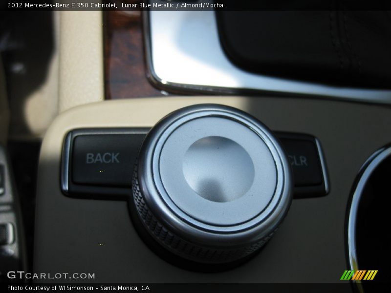 Lunar Blue Metallic / Almond/Mocha 2012 Mercedes-Benz E 350 Cabriolet