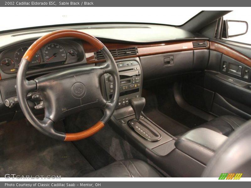 Sable Black / Black 2002 Cadillac Eldorado ESC