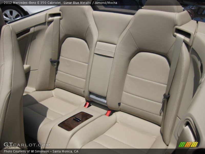 Lunar Blue Metallic / Almond/Mocha 2012 Mercedes-Benz E 350 Cabriolet