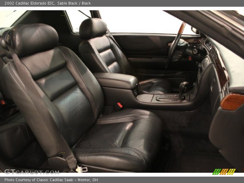 Sable Black / Black 2002 Cadillac Eldorado ESC
