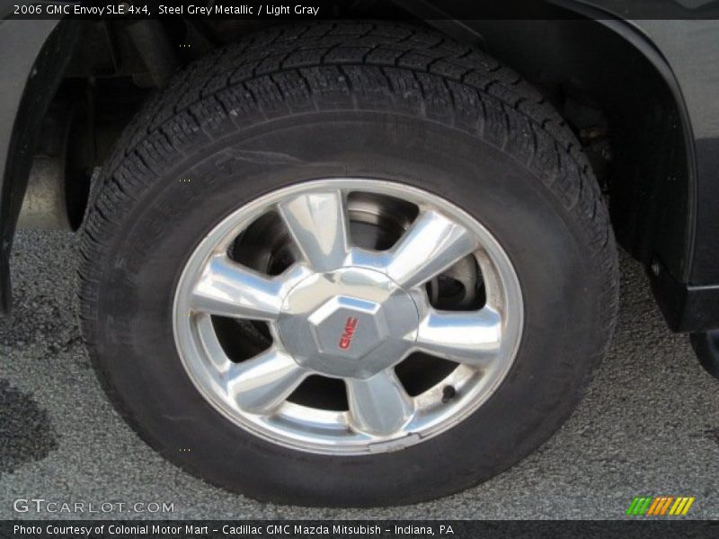 Steel Grey Metallic / Light Gray 2006 GMC Envoy SLE 4x4