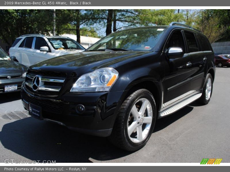 Black / Black 2009 Mercedes-Benz GL 450 4Matic