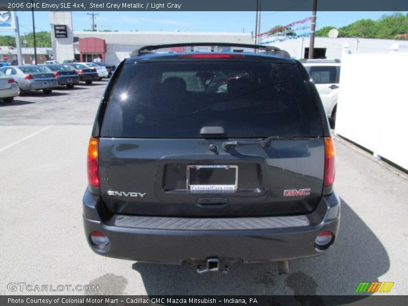 Steel Grey Metallic / Light Gray 2006 GMC Envoy SLE 4x4