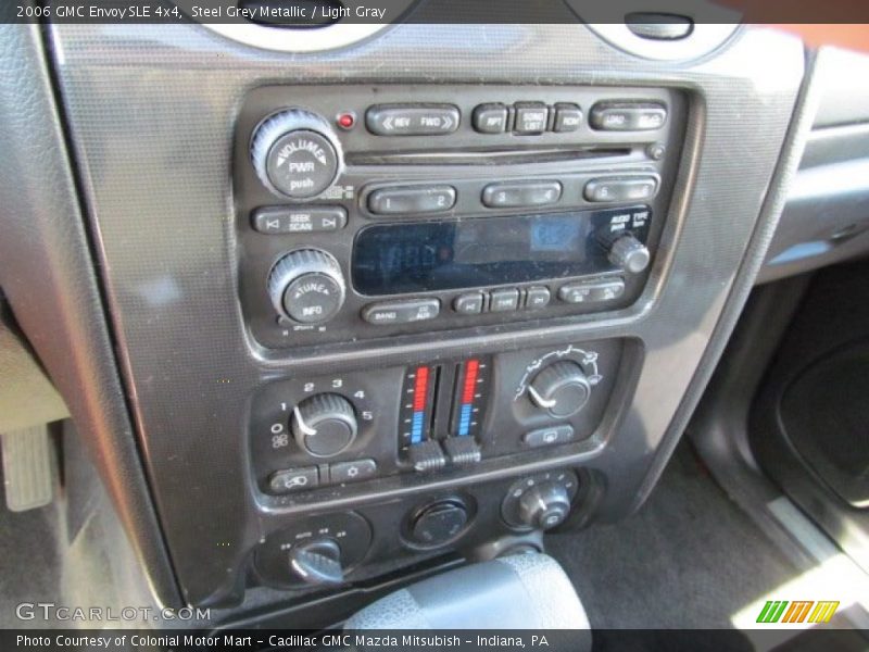 Steel Grey Metallic / Light Gray 2006 GMC Envoy SLE 4x4