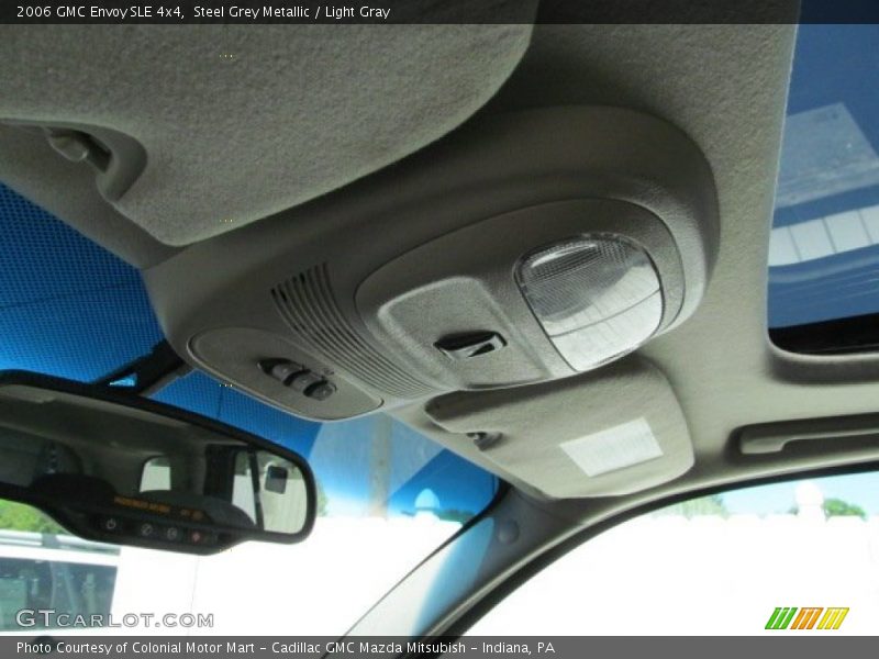 Steel Grey Metallic / Light Gray 2006 GMC Envoy SLE 4x4