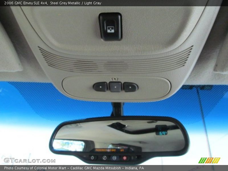 Steel Grey Metallic / Light Gray 2006 GMC Envoy SLE 4x4