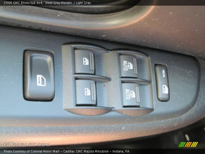 Steel Grey Metallic / Light Gray 2006 GMC Envoy SLE 4x4
